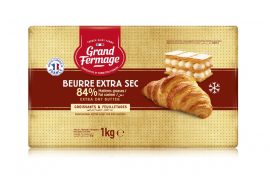 HÚZÓVAJ, LAPVAJ FRANCIA 84% 1kg (Butter sheet, Beurre Tourage)
